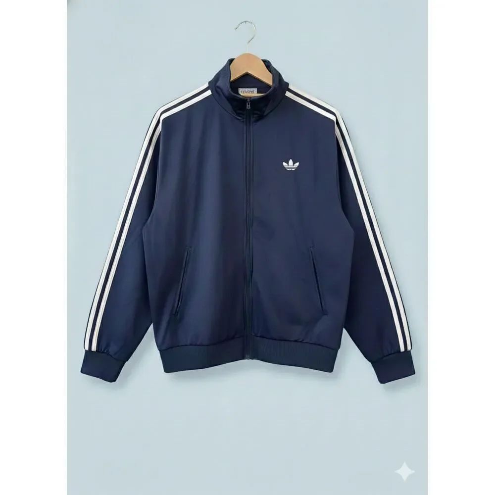 Adidas Men’s Adicolor Classics Dark Navy Blue Firebird Track Jacket L